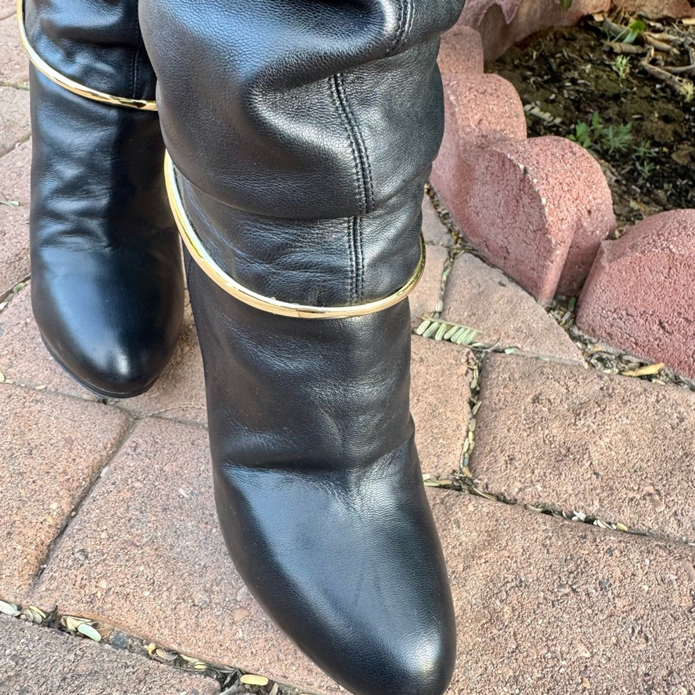 Sergio Rossi Leather boots Size 36 - Picture 3 of 9